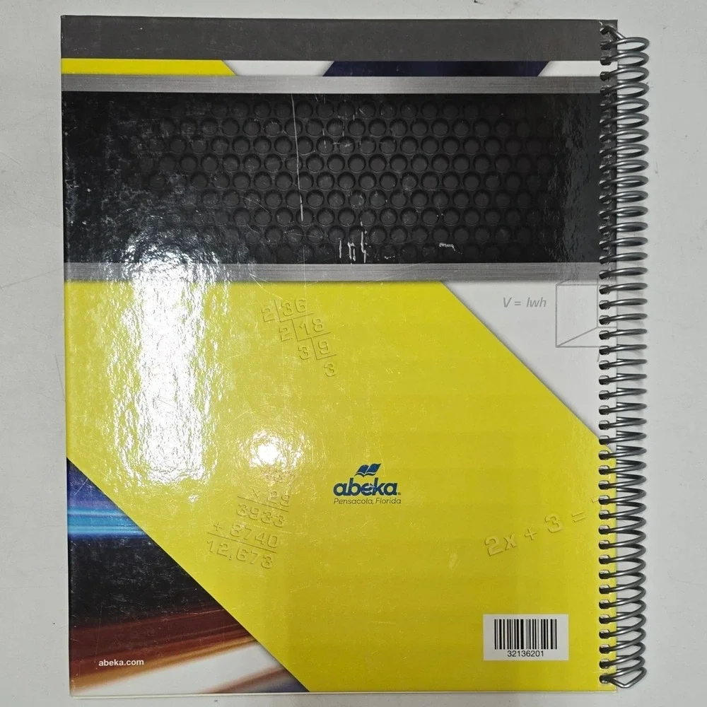 Abeka Intermediate Mathematics Teacher Edition Volume 2 Work-text Spiral Bound